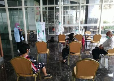 Swab PCR karyawan Kemenag di Swiss Belhotel, Serpong (Medical Check Up Bogor) (Test Covid)